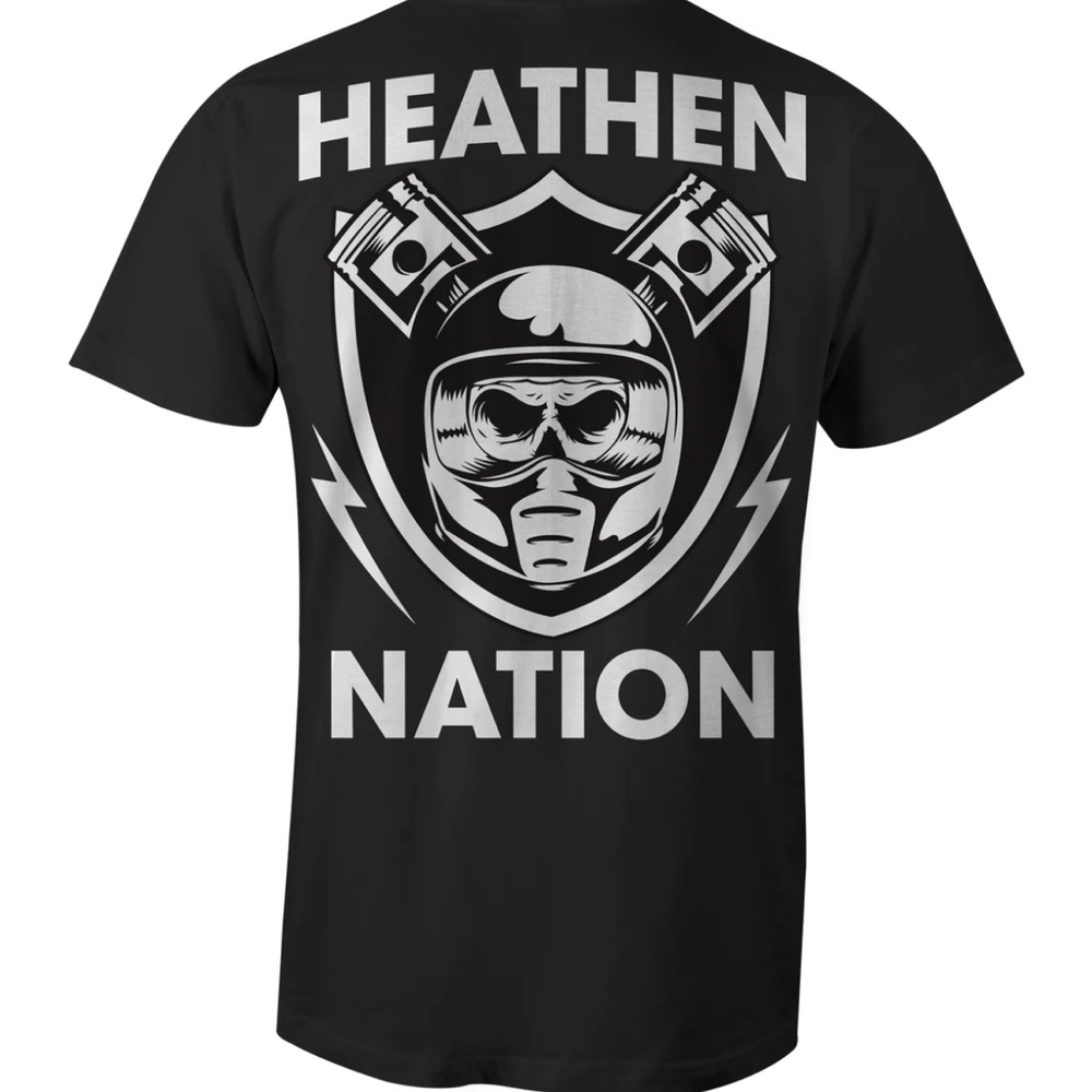 Genuine Heathen Size 3X (XXXL) Tshirt